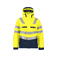 Chaqueta de alta visibilidad con capucha clase 3 hombre 6422. Color limón.