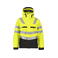 Chaqueta de alta visibilidad con capucha clase 3 hombre 6422. Color amarillo.