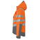 Chaqueta de alta visibilidad con capucha clase 3 hombre 6422. Color naranja.