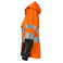 Chaqueta softshell de alta visibilidad con capucha clase 2 mujer 6423. Color naranja/negro.