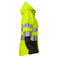 Chaqueta softshell de alta visibilidad con capucha clase 2 mujer 6423. Color amarillo.