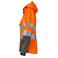 Chaqueta softshell de alta visibilidad con capucha clase 2 mujer 6423. Color naranja.