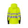Chaqueta softshell de alta visibilidad con capucha clase 2 mujer 6423. Color amarillo.