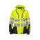 Chaqueta softshell de alta visibilidad con capucha clase 2 mujer 6423. Color amarillo.