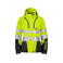 Chaqueta softshell de alta visibilidad con capucha clase 2 mujer 6424. Color amarillo.