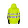 Chaqueta softshell de alta visibilidad con capucha clase 2 mujer 6424. Color amarillo.
