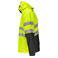 Chaqueta de alta visibilidad con capucha clase 3 hombre 6431. Color amarillo.