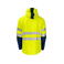 Chaqueta de alta visibilidad con capucha clase 3 hombre 6431. Color limón.