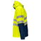 Chaqueta de alta visibilidad con capucha clase 3 hombre 6431. Color limón.