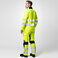 Chaqueta softshell de alta visibilidad clase 2 hombre 6432. .