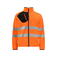 Chaqueta softshell de alta visibilidad clase 2 hombre 6432. Color naranja/negro.