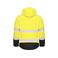 Chaqueta de alta visibilidad con capucha clase 2/3 hombre 6440. Color amarillo.