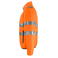 Chaqueta de alta visibilidad acolchada hombre 6444. Color naranja/negro.