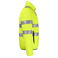 Chaqueta de alta visibilidad acolchada hombre 6444. Color amarillo.