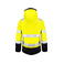 Chaqueta de alta visibilidad con capucha mujer 6449. Color amarillo.