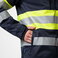 Chaqueta de alta visibilidad con capucha hombre 6454. .