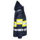 Chaqueta de alta visibilidad con capucha hombre 6454. Color limón.