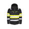 Chaqueta de alta visibilidad con capucha hombre 6454. Color amarillo.