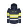 Chaqueta de alta visibilidad con capucha hombre 6454. Color limón.