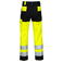 Pantalón de alta visibilidad clase 2 hombre 6501. Color amarillo.