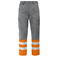Pantalón de alta visibilidad elástico clase 1 hombre 6507. Color naranja.