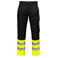 Pantalón de alta visibilidad elástico clase 1 hombre 6507. Color amarillo.