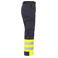 Pantalón de alta visibilidad elástico clase 1 hombre 6507. Color limón.