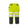 Pantalón corto de alta visibilidad clase 2 hombre 6510. Color amarillo.