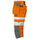 Pantalón corto de alta visibilidad clase 2 hombre 6510. Color naranja.