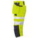 Pantalón corto de alta visibilidad clase 2 hombre 6510. Color amarillo.