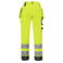 Pantalón de alta visibilidad clase 2 mujer 6519. Color amarillo.
