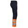 Pantalón de alta visibilidad clase 1 hombre 6523. Color naranja/negro.