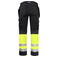 Pantalón de alta visibilidad clase 1 hombre 6524. Color amarillo.