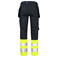 Pantalón de alta visibilidad clase 1 hombre 6530. Color amarillo.