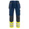 Pantalón de alta visibilidad clase 1 hombre 6530. Color limón.