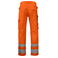 Pantalón de alta visibilidad clase 2 hombre 6532. Color naranja/negro.