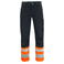Pantalón de alta visibilidad Easycare clase 1 hombre 6533. Color naranja/negro.