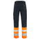 Pantalón de alta visibilidad Easycare clase 1 hombre 6533. Color naranja/negro.
