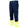 Pantalón de alta visibilidad elástico hombre 6537. Color limón.