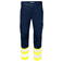 Pantalón de alta visibilidad elástico hombre 6537. Color limón.
