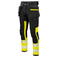 Pantalón de alta visibilidad clase 1 hombre 6540. Color amarillo.