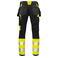 Pantalón de alta visibilidad clase 1 hombre 6540. Color amarillo.