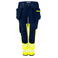 Pantalón de alta visibilidad elástico clase 1 mujer 6543. Color limón.