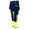 Pantalón de alta visibilidad elástico clase 1 mujer 6543. Color limón.