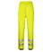 Pantalón de lluvia de alta visibilidad hombre 6550. Color amarillo.