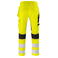 Pantalón de alta visibilidad elástico clase 2 hombre 6570. Color amarillo.