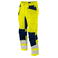 Pantalón de alta visibilidad elástico clase 2 hombre 6570. Color limón.
