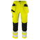 Pantalón de alta visibilidad elástico clase 2 hombre 6570. Color amarillo.
