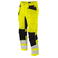 Pantalón de alta visibilidad elástico clase 2 hombre 6570. Color amarillo.