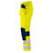 Pantalón de alta visibilidad elástico clase 2 hombre 6570. Color limón.